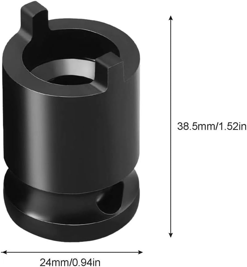 DACUAN Angle Grinder Socket Wrench,Pressure Plate Removal Thread Release Adapter, 2Pcs Universal Manual Electric Pressure Plate Removal Sleeve Wrench Car Repair Tool (3.85 * 2.4Cm) image number 2