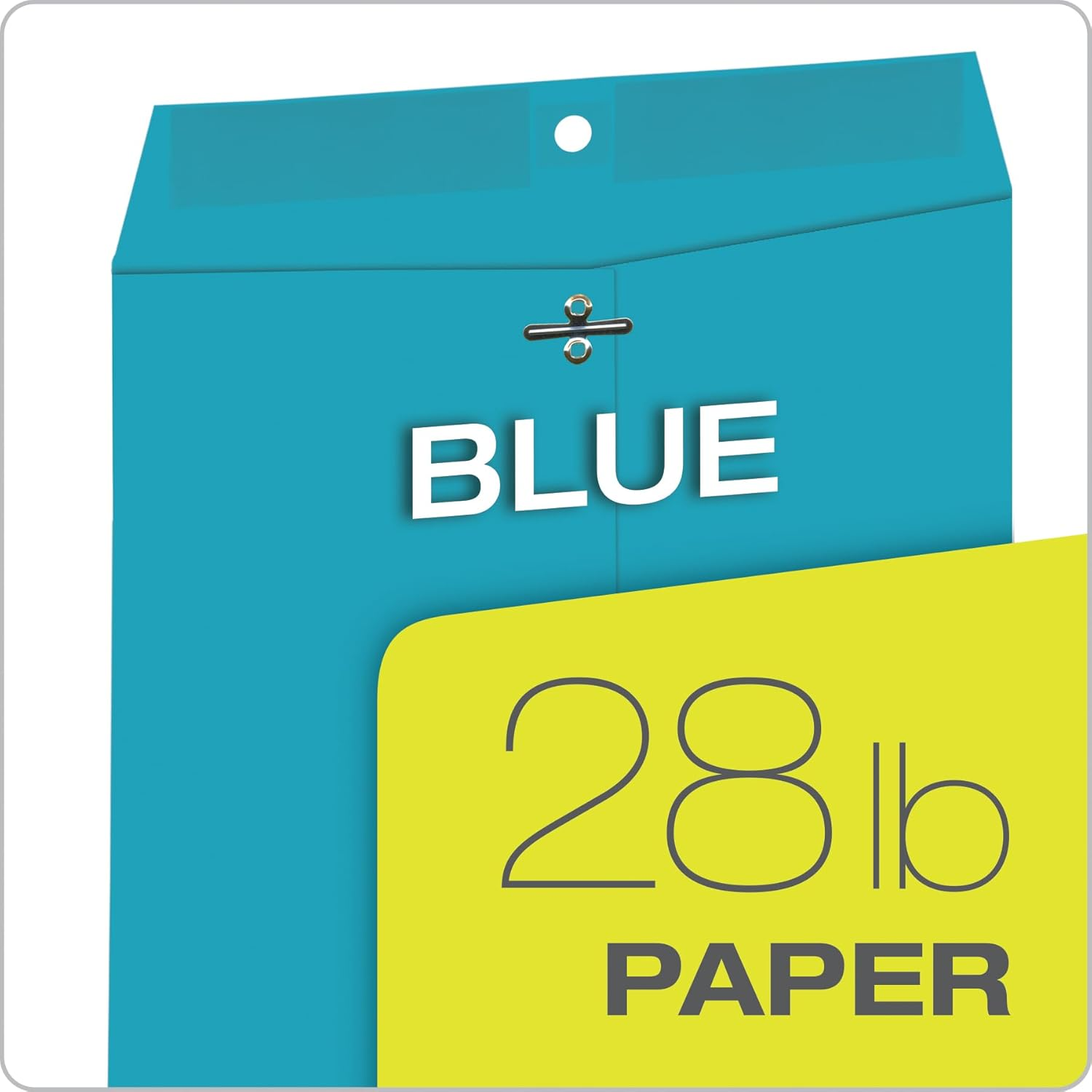Quality Park Clasp Envelopes, 9 X 12 Inches, Blue, Pack of 10 (38737) image number 6