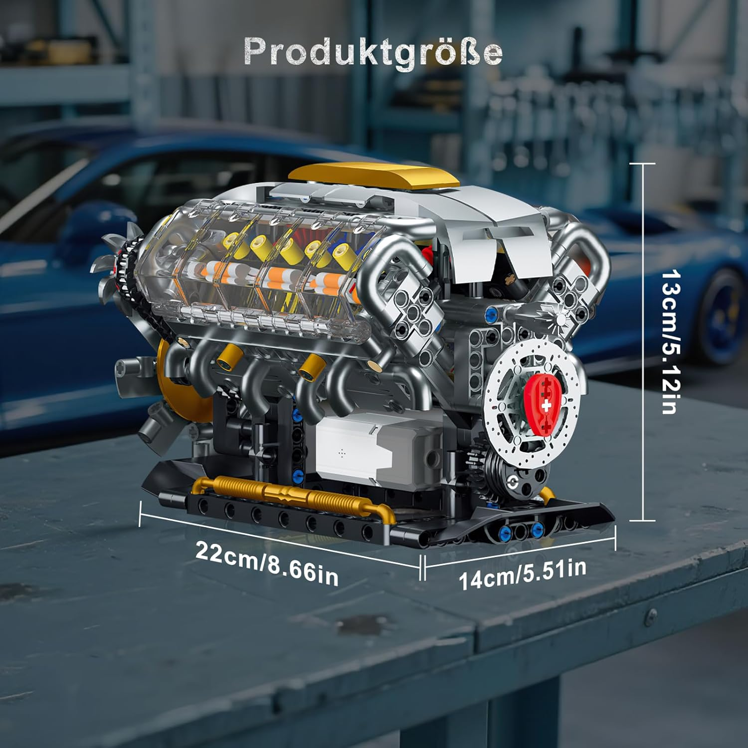 Generisch V8 Building Block Engine Model image number 4