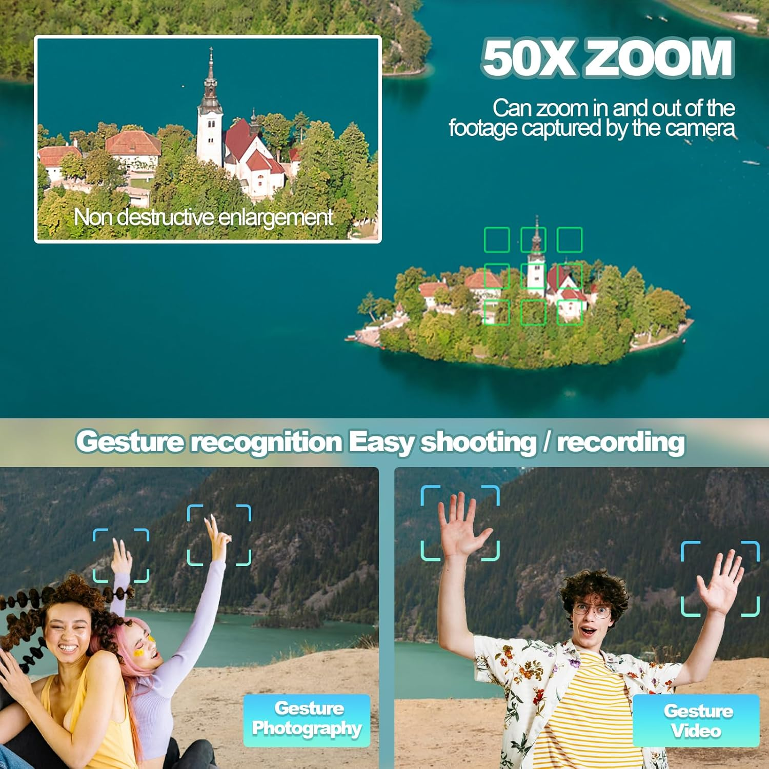 Foldable Drone with 1080P Electrically Adjustable Dual Camera for Beginner, Brushless RC Quadcopter with Altitude Hold, Carring Case, Headless Mode, One Key Take Off/Land, Obstacle Avoidance image number 6