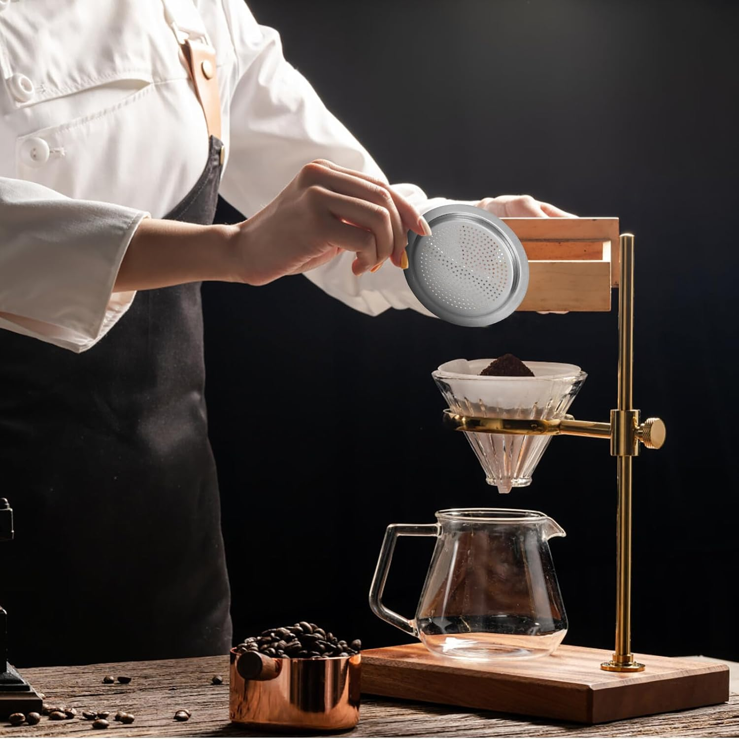 NAMOARLY 10Pcs Food-Grade Silicone Gasket Seal and Filter Set for 6-Cup 300Ml Stovetop Espresso Coffee Maker &ndash; Replacement Coffee Pot Seal Rings and Machine Spare Parts for Travel and Home image number 3