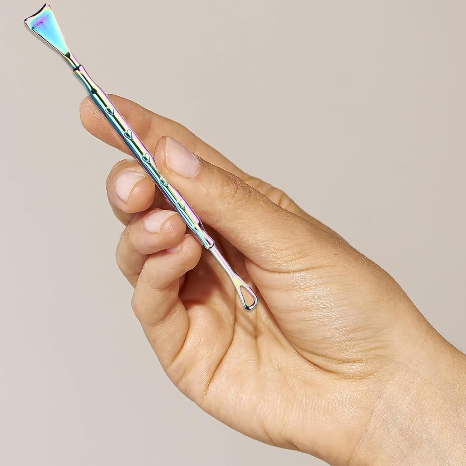 Kzvsiy 2-Piece Blackhead Removal Tool, Stainless Steel Pimple Extractor & Comedone Extractor for Face and Nose, Pore Scraper for Skin Care, Acne and Blackhead Treatment Suitable for Men Women image number 2