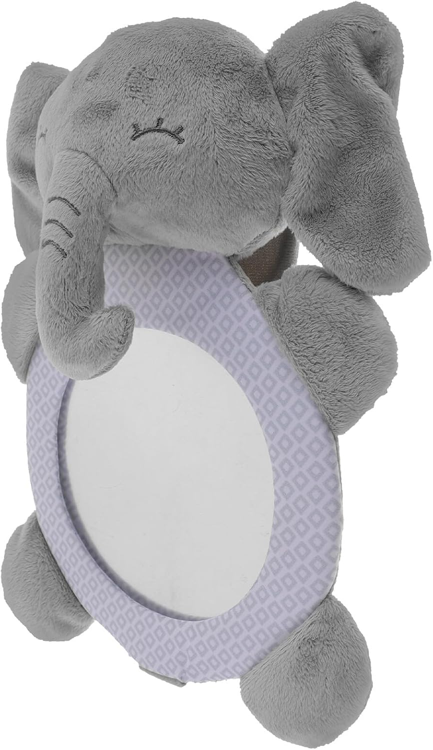 Rear Facing Car Seat Mirror for Safety with Wide View Shatterproof Design Lightweight Tummy and Rear Observation Mirror for Road Trips image number 3