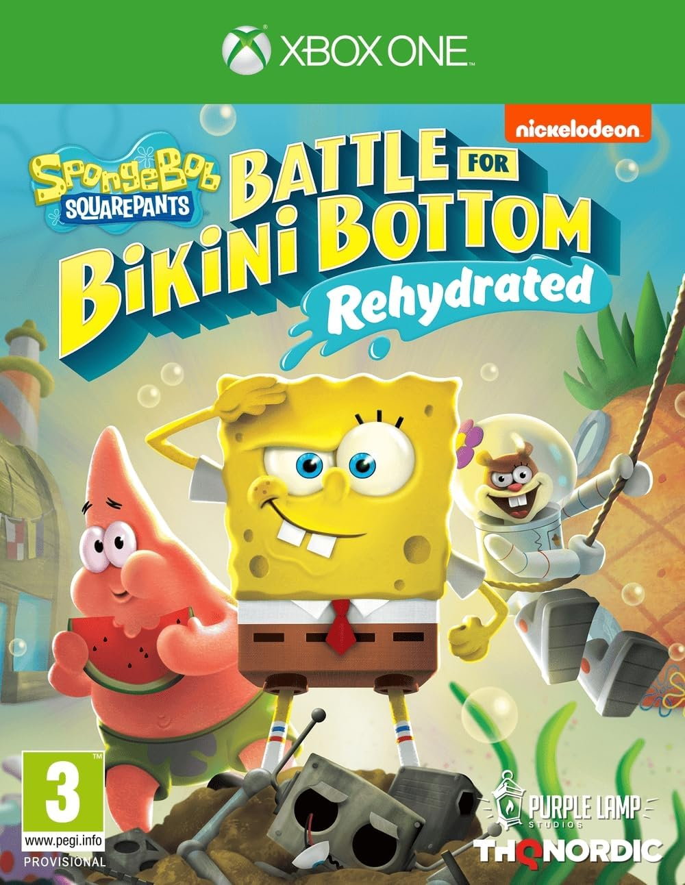 Spongebob Squarepants Battle for Bikini Bottom Rehydrated Xbox One Game image number 6