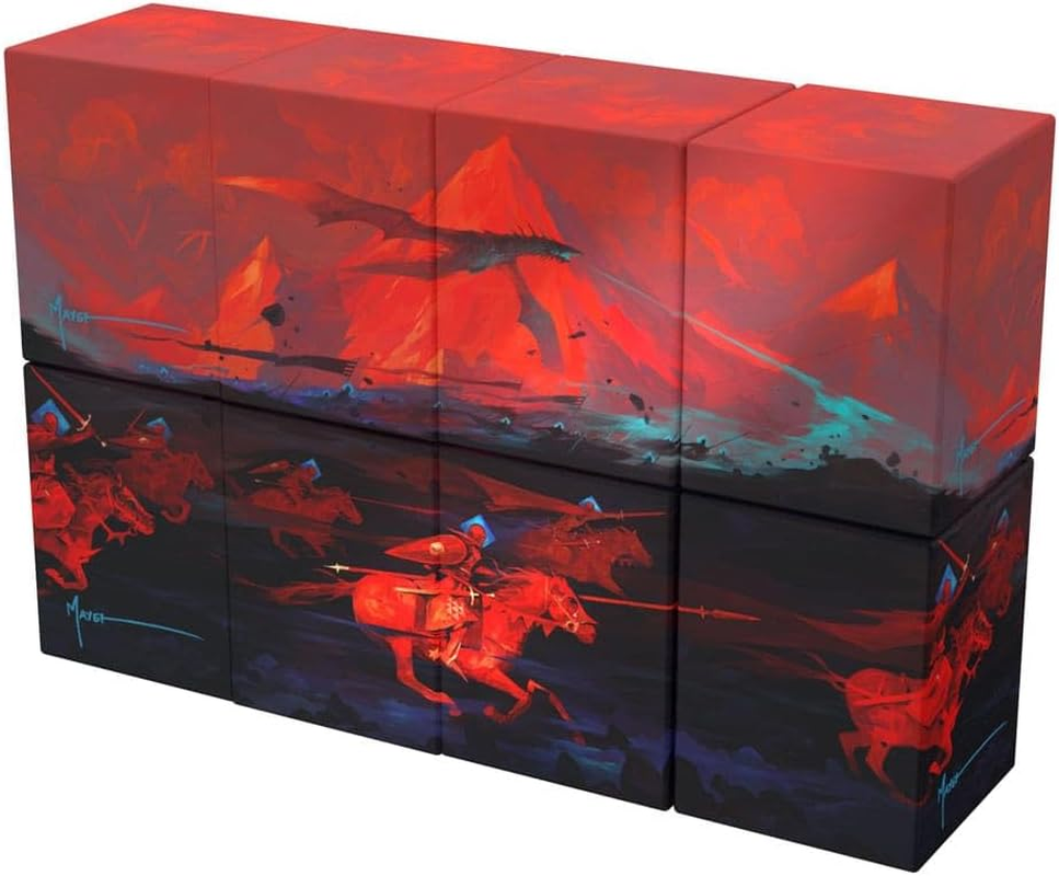 Ultimate Guard RTE Boulder 100+ 2024 Exclusive Duo Dominik Mayer Crowned with Fire Deck Box image number 5