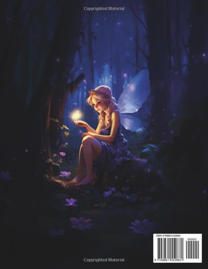 Fairies, Pixies, Angels & Mermaids Coloring Book: Awesome Illustrations of These Mythical Creatures to Color for Kids and Adults