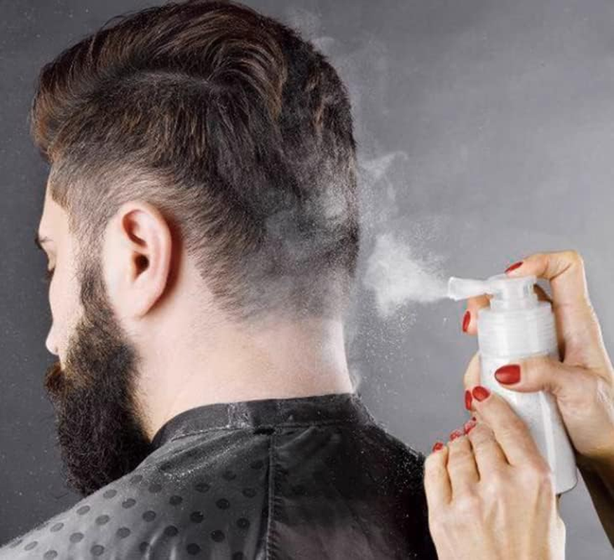 Duehut 110Ml Powder Spray Bottle Portable Detachable Travel Spray Bottle Plastic Powder Sprayer Bottles Container PET Cosmetics Bottlerefillable Hair Fiber Applicator for Home Barber Shop image number 5