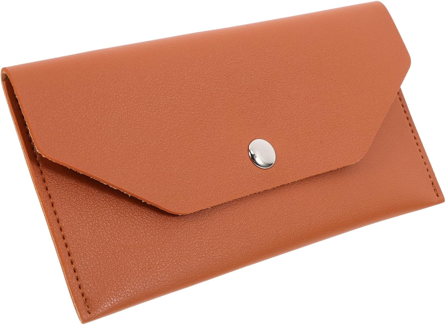 DOITOOL Pu Business Card Holder Wallet Cash Envelopes Bag for Card Organizer Passport Pouch Travel Document Holder