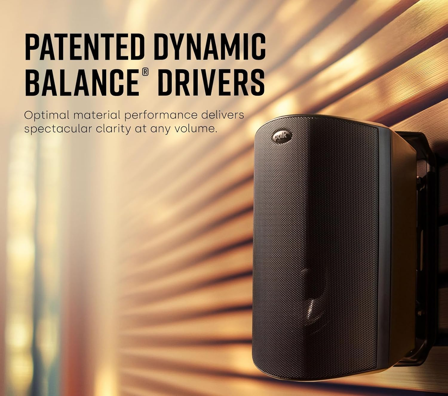 Polk Audio Atrium 5 Outdoor Speakers Black with Powerful Bass, All-Weather Durability, Broad Sound Coverage, Speed-Lock Mounting System, Pair, White image number 5