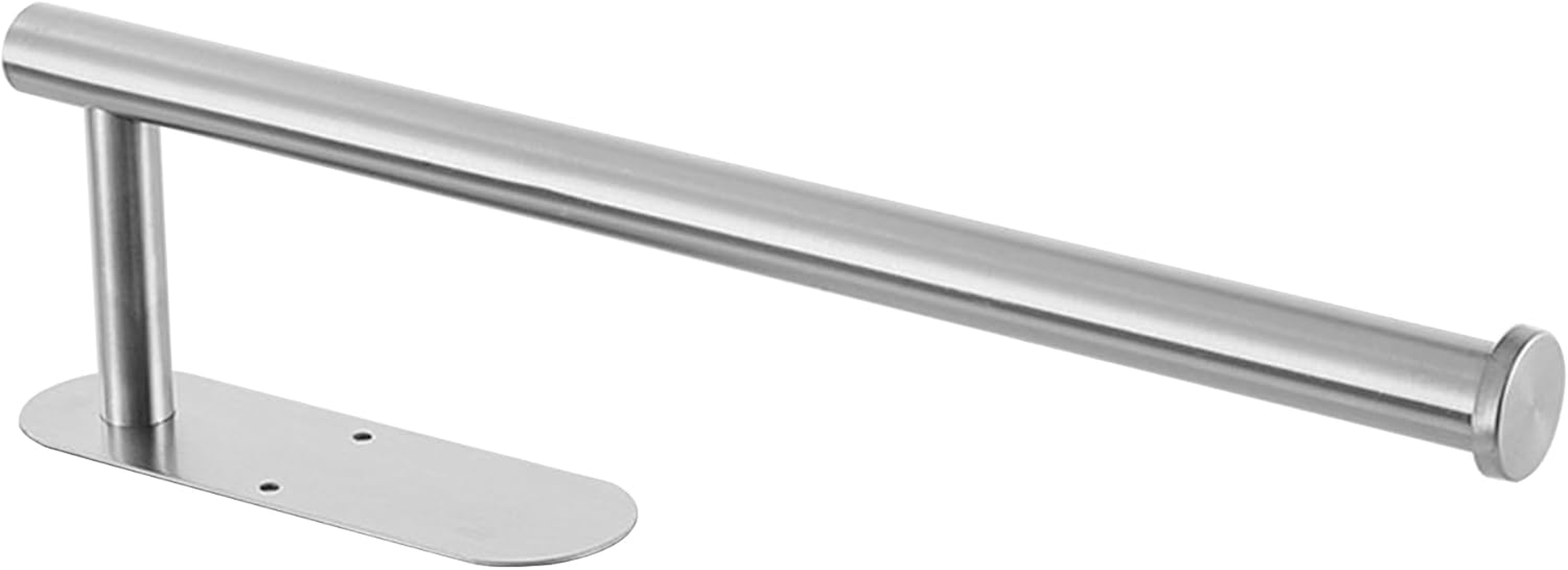 Paper Towel Holders for Kitchen,Paper Towels Bulk- Self-Adhesive under Cabinet,Both Available in Adhesive and Screws,Stainless Steel (Sliver) image number 6