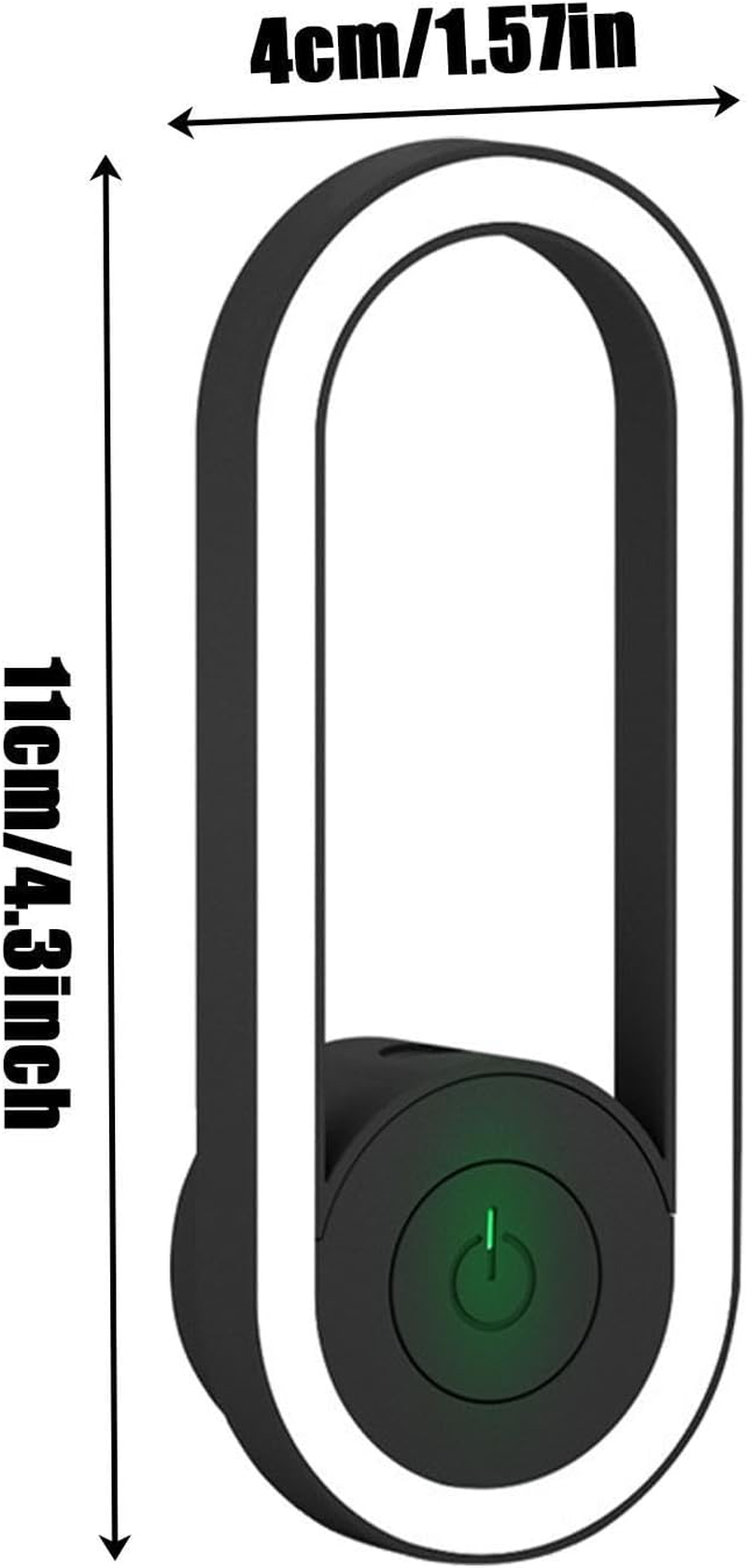 Quzente Ultrasonic Mosquitoes Repeller - Indoor Repellents Lamp,Ultrasonic Mosquitoes Repeller, Repellents Ultrasonic Electronic Lamp for Mosquitoes image number 3