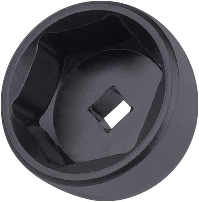 27Mm 6-Point Socket, Low Profile Oil Filter Wrench，3/8" Drive Oil Filter Removal Tool for Mercedes-Benz A-Class,Ford,Renault,Nissan,Dodge,Hyundai,Kia,Mini,Fiat, All 27Mm Oil Filter Caps(Black) image number 1