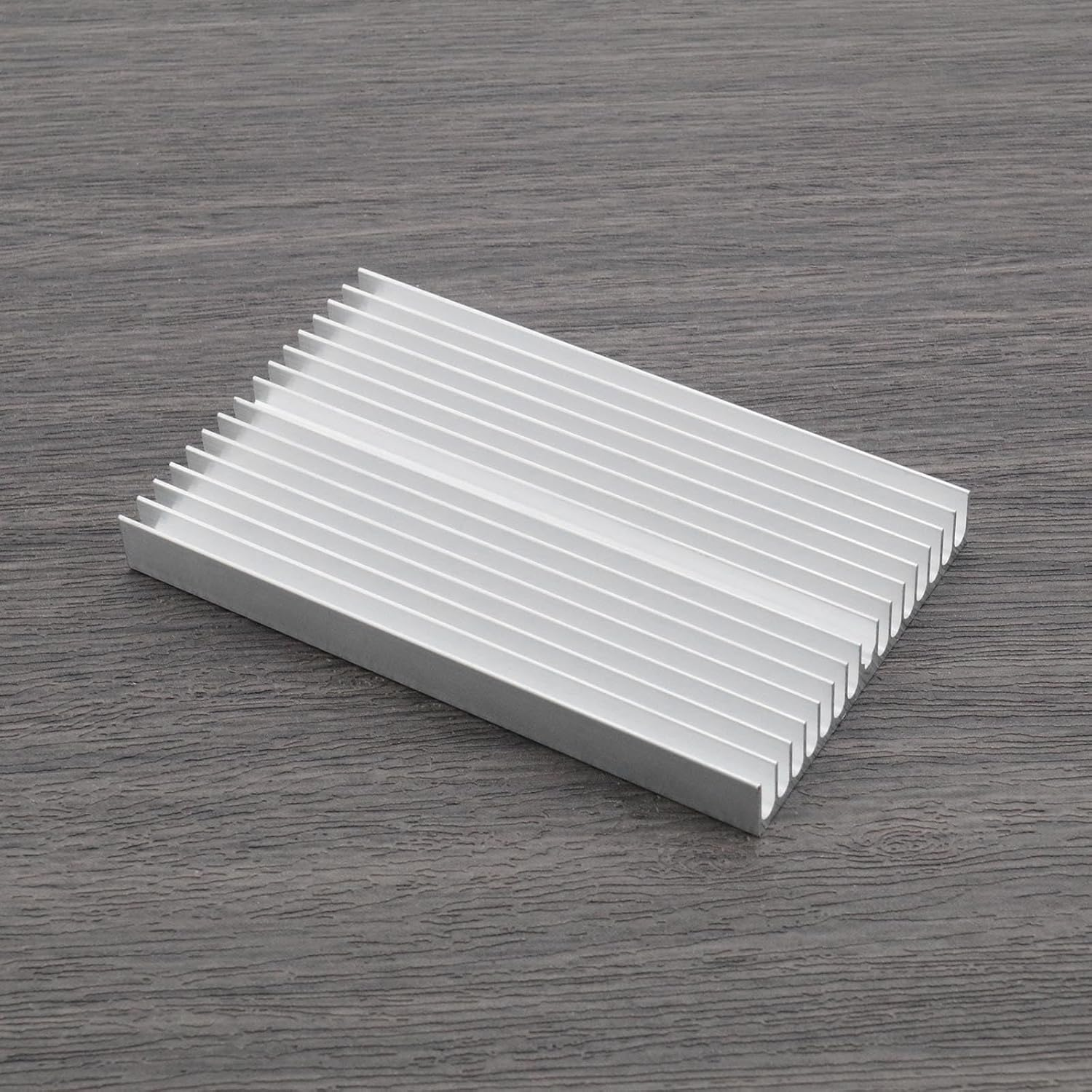 LT Easiyl Pack of 2 100Mm X 60Mm X 10Mm Aluminum Heat Sink Radiator Heatsink Cooler Fin for Computer Power IC Power Electric Device image number 3