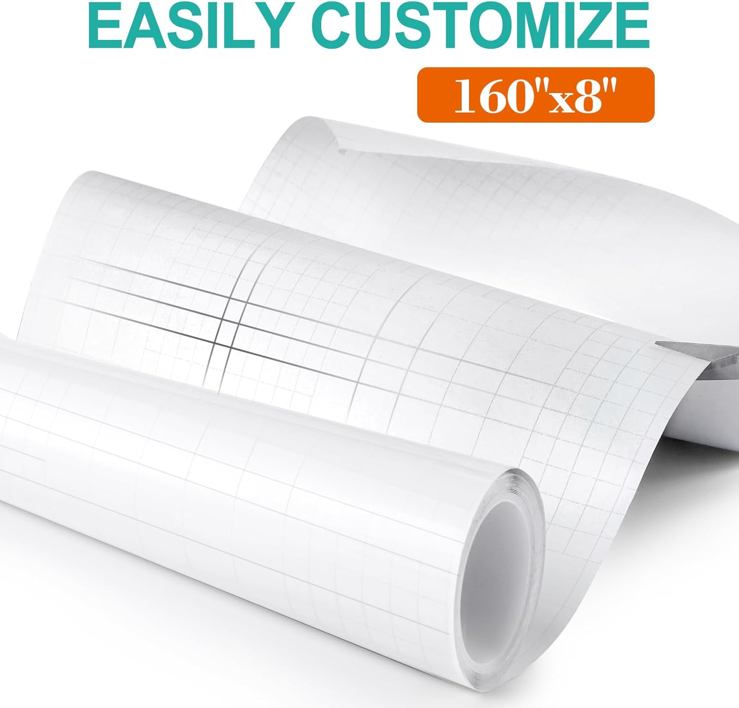 Lovinch [Thicken Vinyl] anti Cat Scratch Furniture Protector, Single-Sided Sticky Couch Protector for Cats, Flexible Couch Corner Guard under Cats Claw, Cat Scratch Deterrent Tape-(160" X 8") image number 6