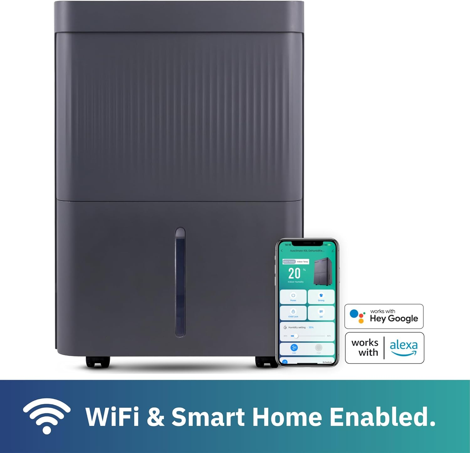 Ausclimate Large+ 45L Dehumidifier image number 2