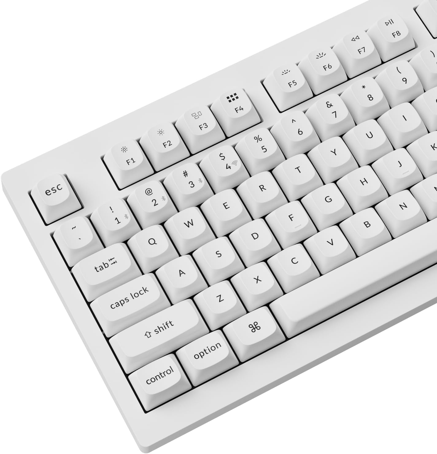 Keychron V5 Max Custom Wireless Mechanical Gaming Keyboard with Number Pad, 96% Layout QMK/VIA 2.4 Ghz/Bluetooth 5.1/Wired, RGB Hot-Swappable Gateron Jupiter Brown Switch for Mac Windows Linux - White