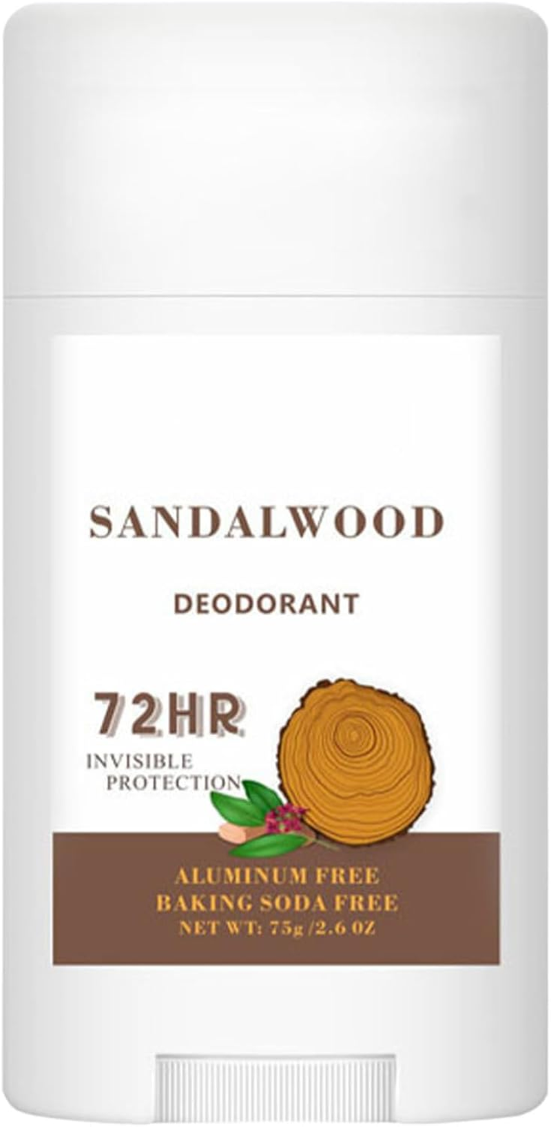 Lejafay Unisex Body Cream Stick, Long-Lasting Deodorant with a Refreshing Fragrance, Perfect for Underarms & Skin Sandalwood One Size - Bergamot image number 4