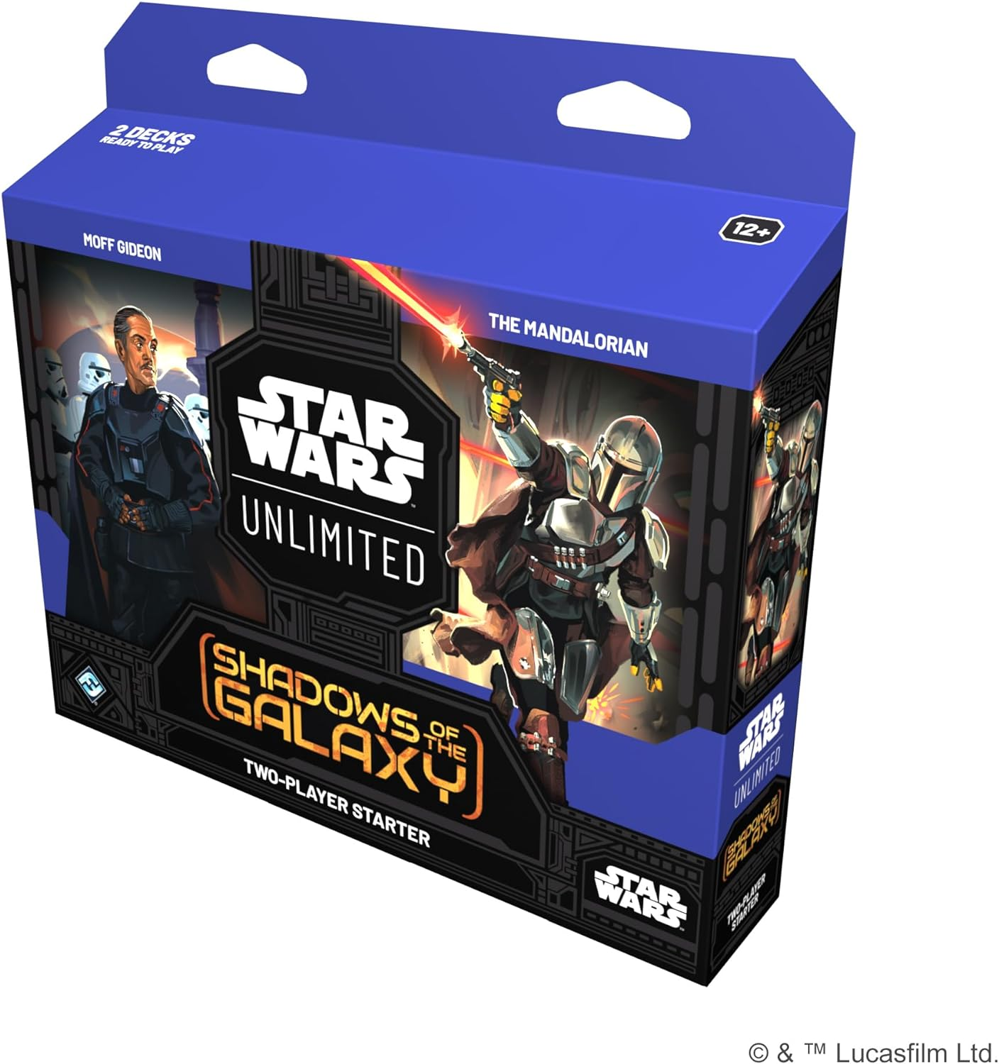 Fantasy Flight Games | Star Wars: Unlimited | TCG Shadows of the Galaxy Two Player Starter - Fast Trading Card Game for Kids and Adults, Ages 12+, 2+ Players, 20 Minutes, English image number 1