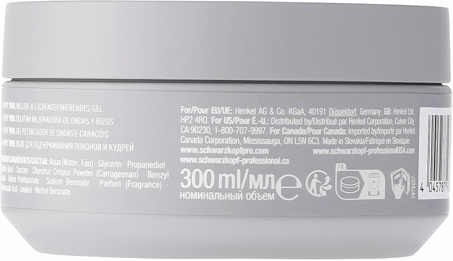 Schwarzkopf Professional Osis+ Tipsy Twirl - Wave & Curl Enhancing Jelly 300Ml image number 5