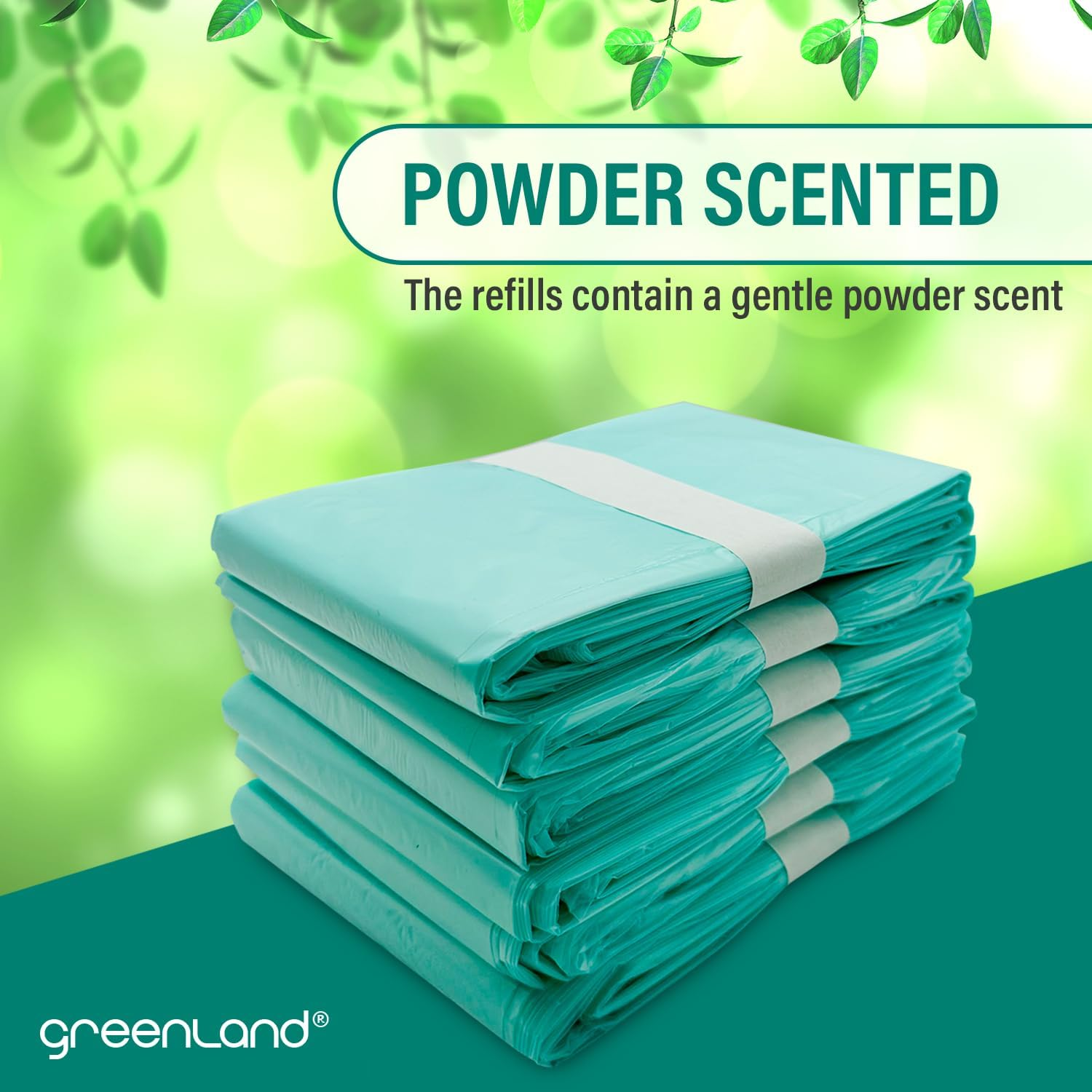 Greenland&reg; Eco-Friendly Refills for Korbel Mini 9L Diaper Pails 6-Pack, GL-3522