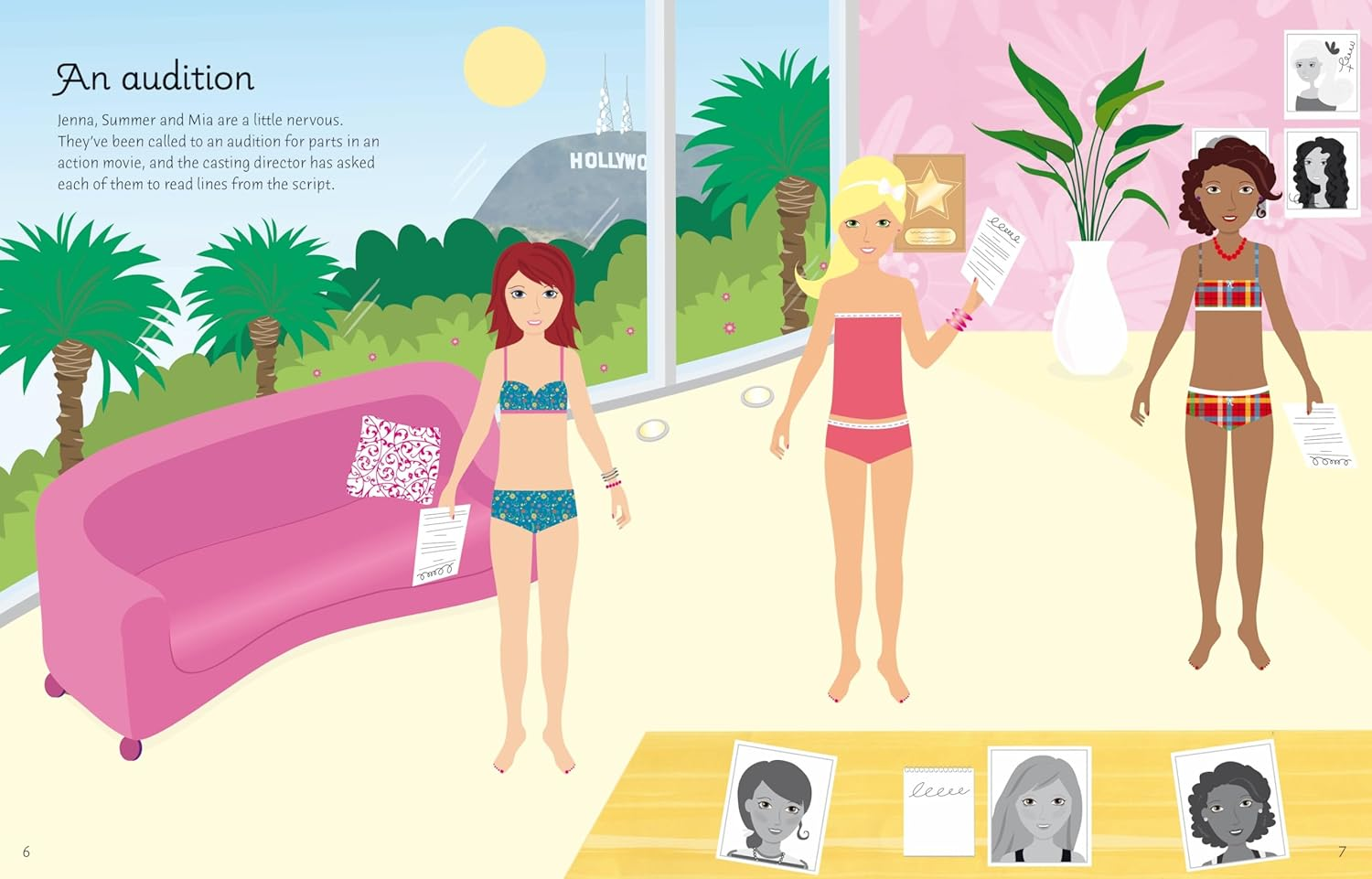 Sticker Dolly Dressing Movie Stars image number 5