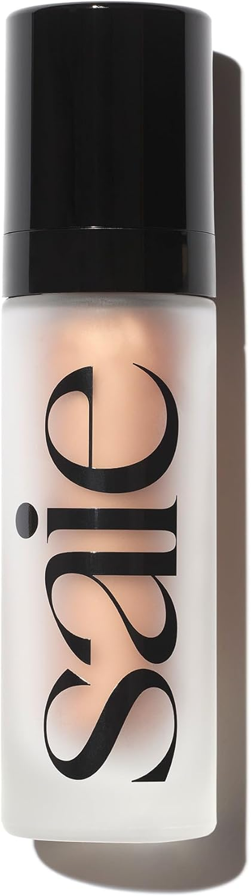 Saie Glowy Super Gel Lightweight Illuminator - Luminizer and Makeup Primer for Glowing Skin - Enriched with Vitamin C + Hydrating Squalane Oil - Wear Alone or under Makeup - Sunglow (1 Oz) image number 4