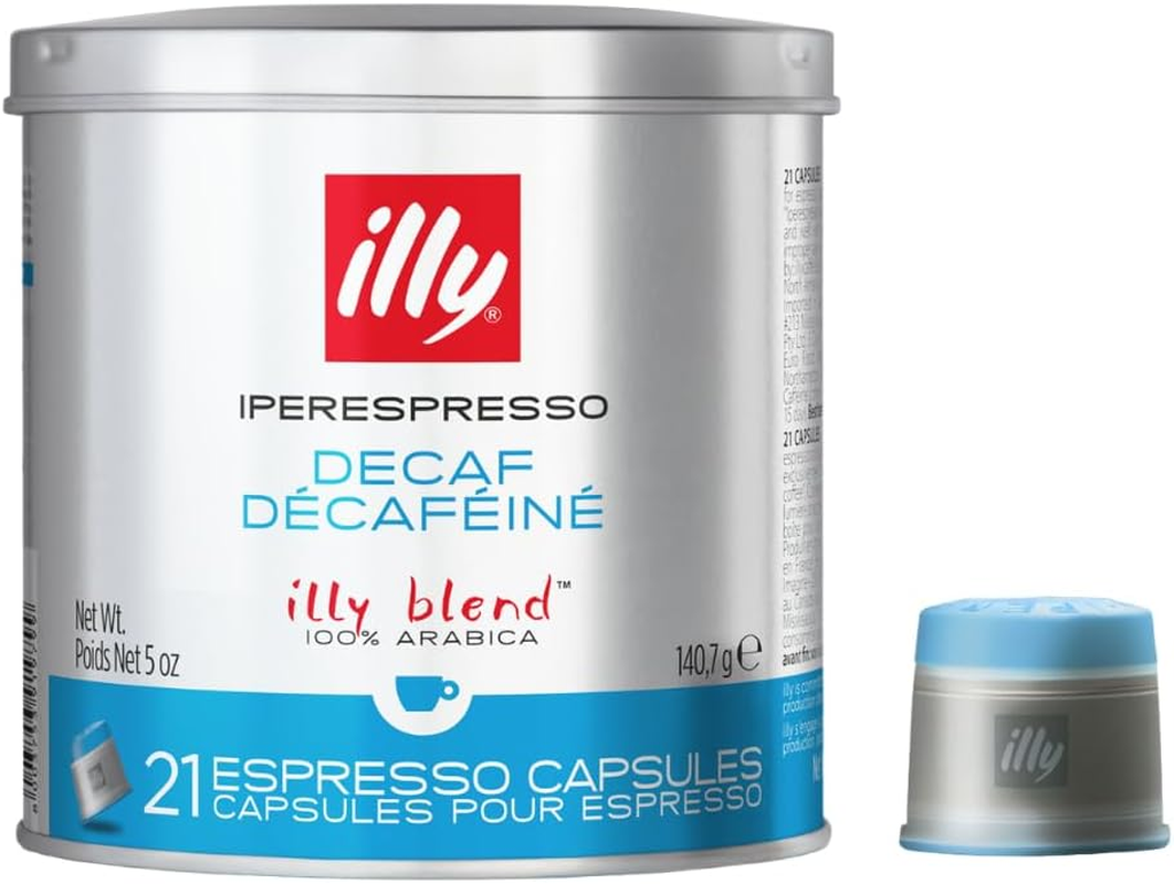 Illy Coffee, Intenso Iperespresso Capsule, Dark Roast Espresso Pods,Compatible with Illy Iperespresso Machines, (Pack of 6) (Packaging May Vary)