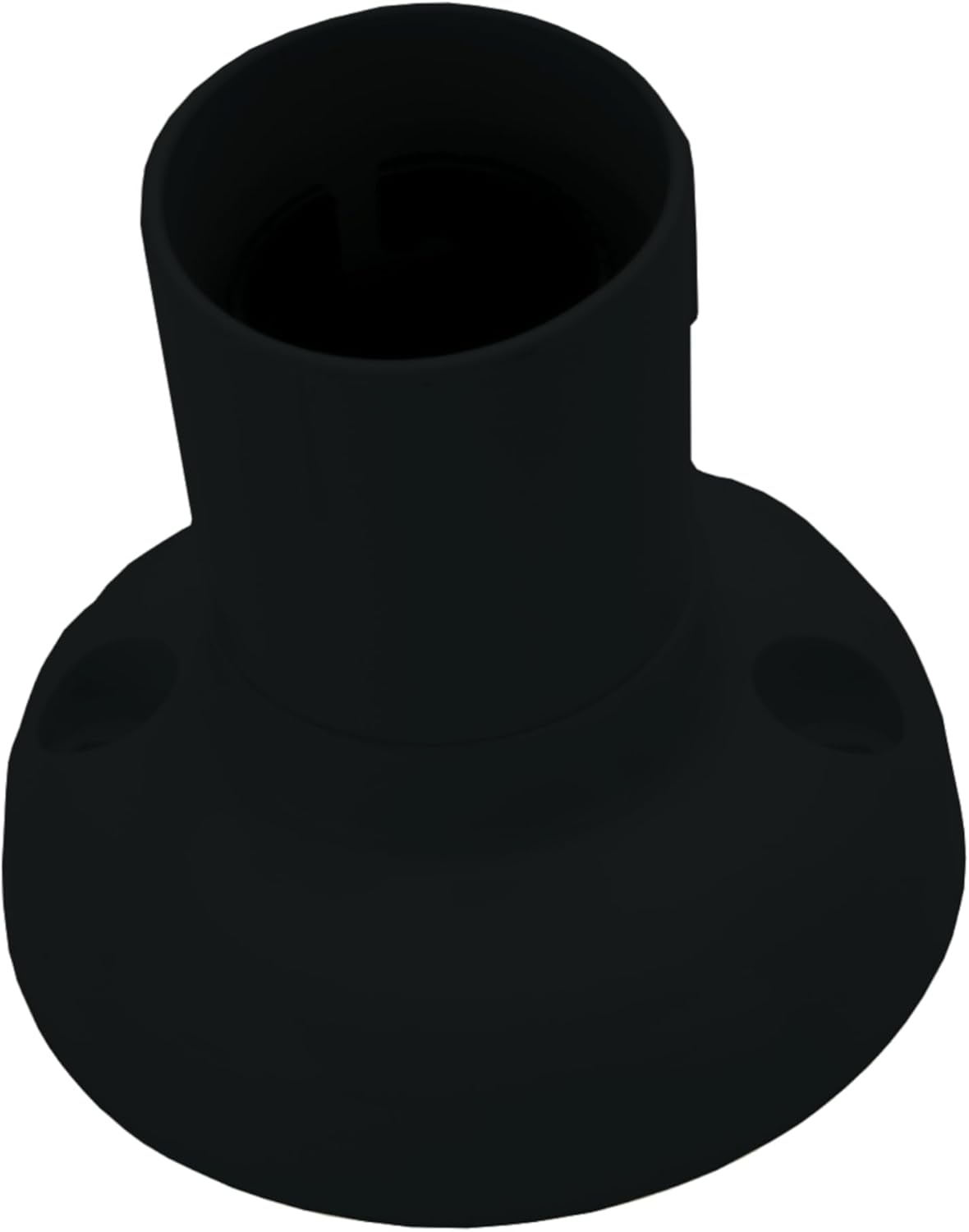 HPM B22 Fixed Bayonet Batten Holder, Black, 68Mm Diameter