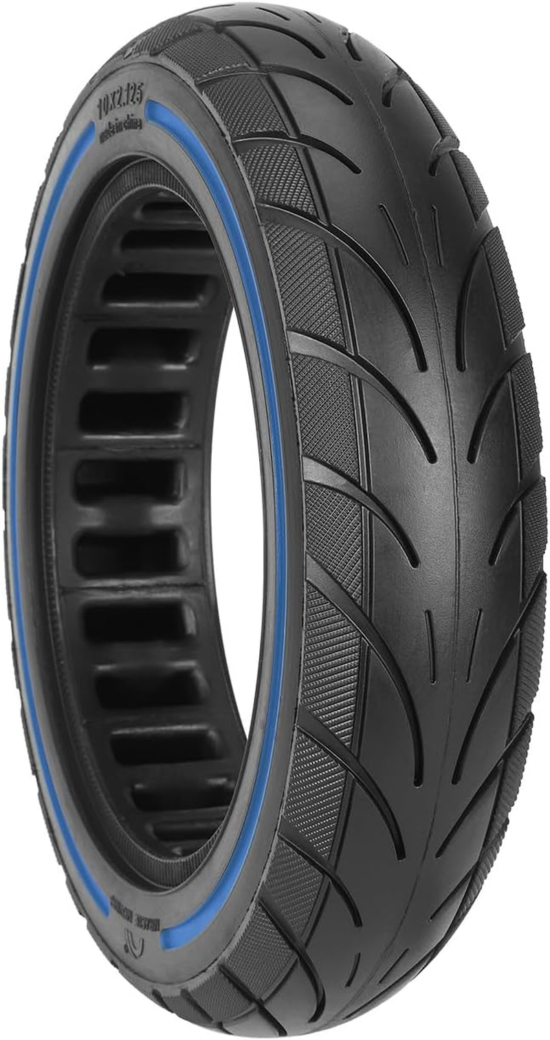 VOLOHAS 10 X 2.125 Solid Tyres 250 X 54 Solid Tyres for Xiaomi 4Pro/4Lite/Ninebot Uifi/F20D/F30D/F40D/F40E Electric Scooter, 10 Inch Solid Rubber Tyres, Highly Elastic Replacement Tyre (Blue, 1 Piece) - Blue 1 Piece image number 6