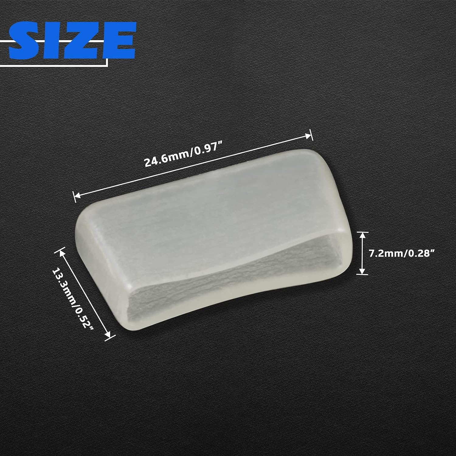 SPEEDWOX Rubber Tips for Standard Glass Running Pliers 4 Pcs Tips Stained Glass Work Tool image number 2