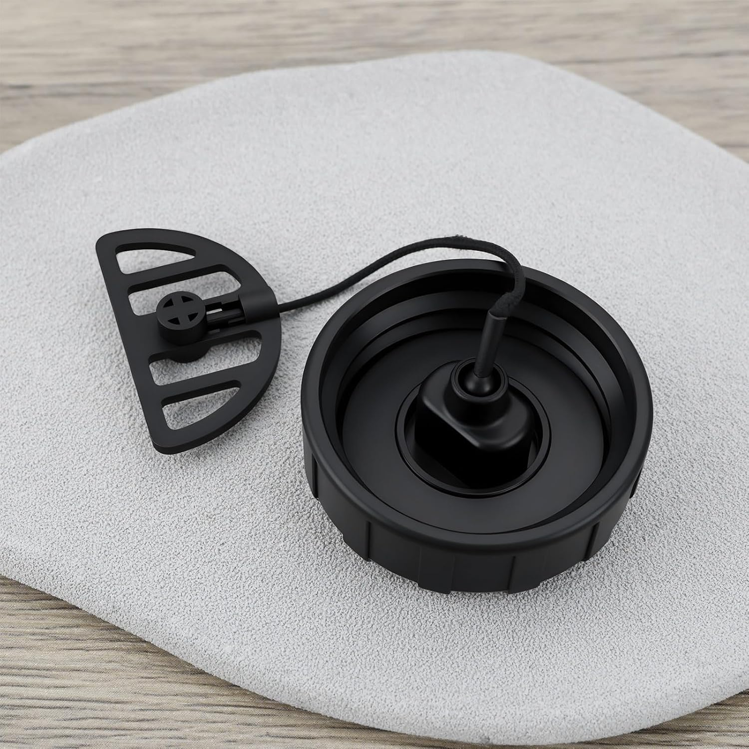 SING F LTD 2PCS Gasoline Saw Fuel Tank Cap Engine Oil Tank Cap 11303500500 Compatible with Stihl 017 018 MS170 MS180 Chainsaw image number 2