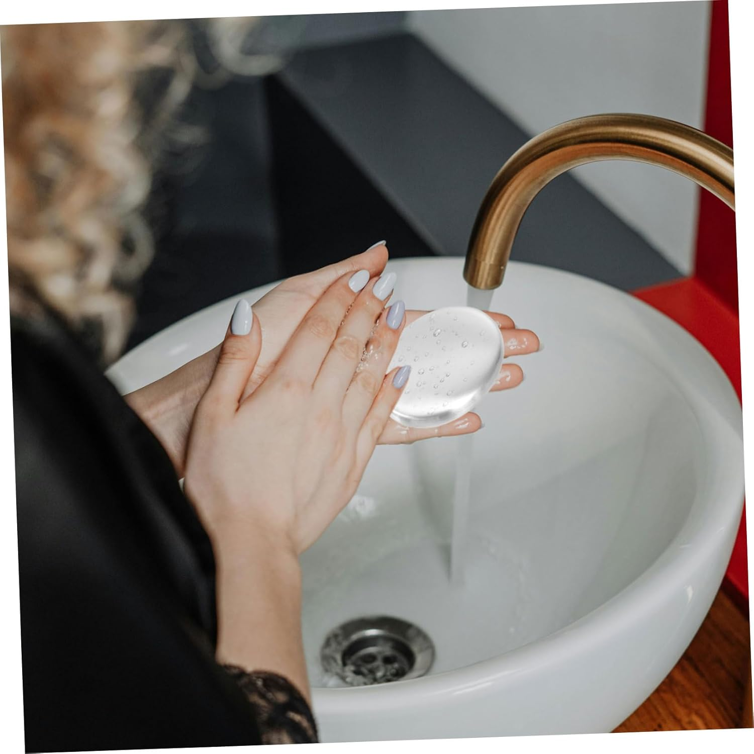 Stainless Steel Odor Removing Soap Bar for Kitchen and Home Metal Soap Remover for Fish Smell 2Pcs image number 2