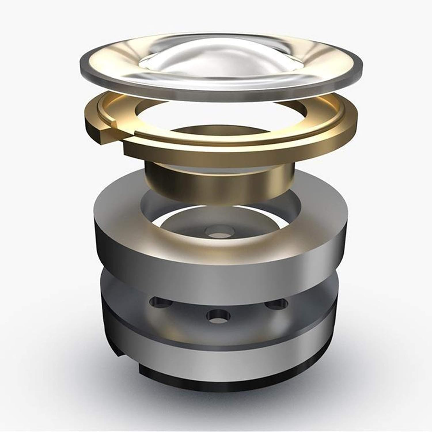 P Prettyia KZ EDX 1DD Headphone Earphones 10Mm Driver Removable 0.75Mm Cable, Black No Mic, as Show image number 1