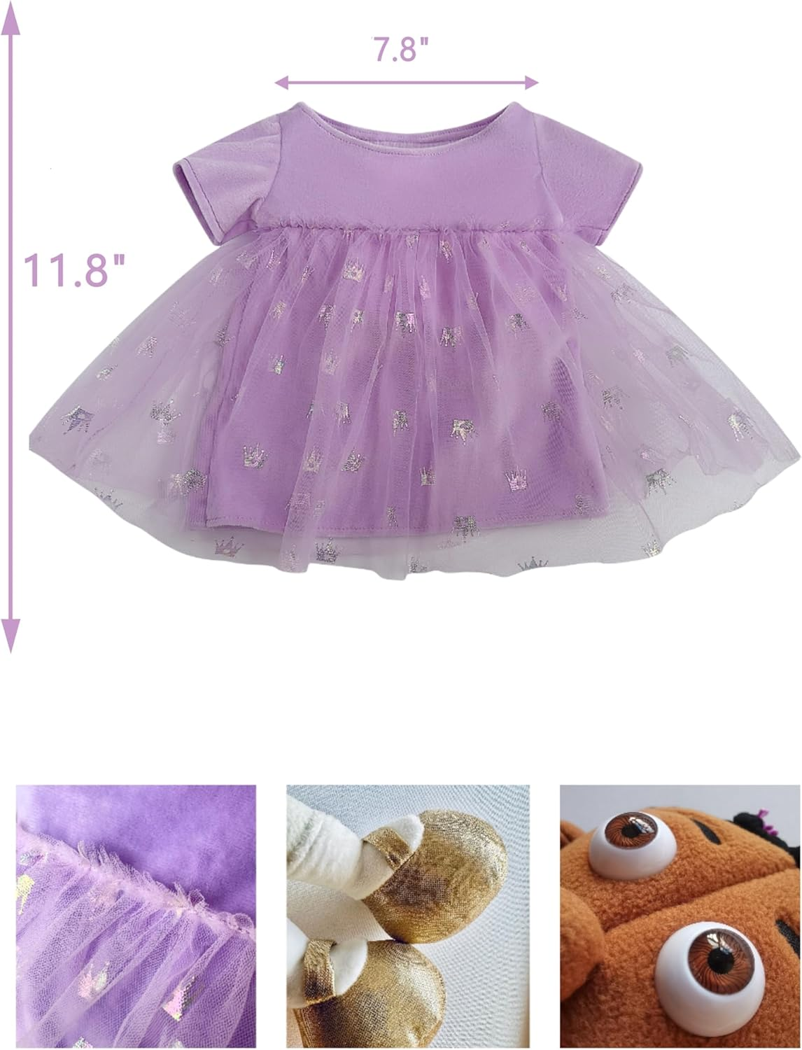 Rodayna 25", Black Girl, Full Body, Ventriloquist Style Puppet,Hand Puppet image number 2