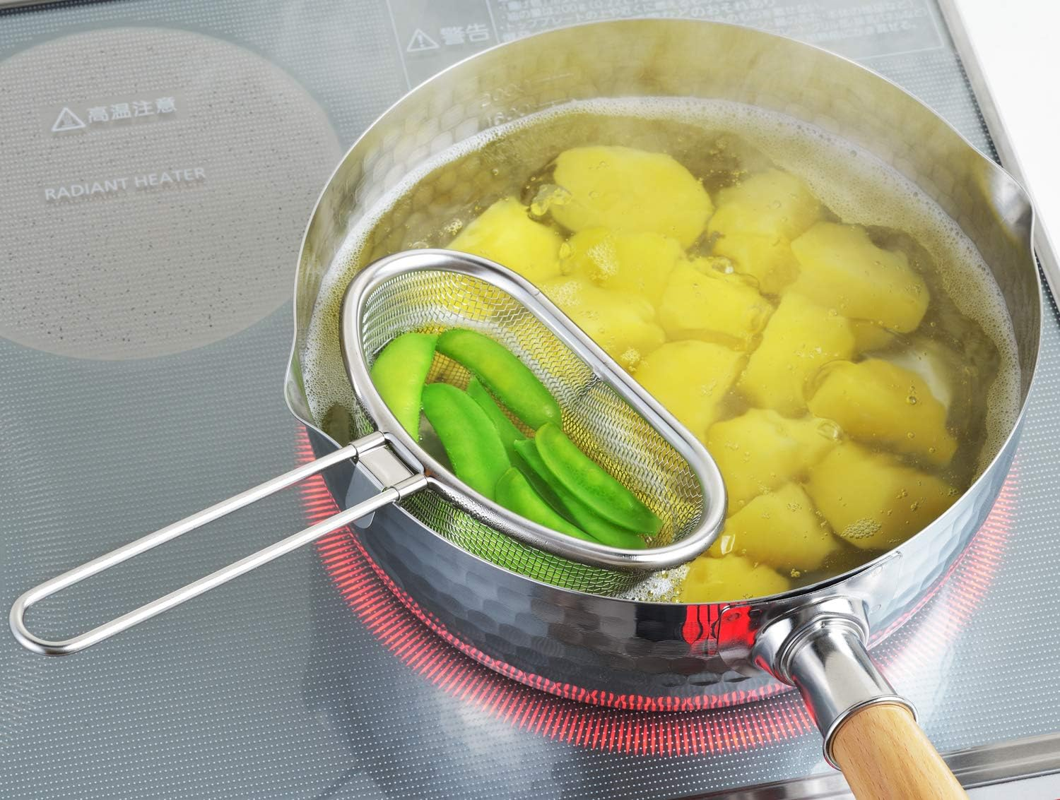 Yoshikawa YJ2821 Iroha Cooking Half Strainer, Small