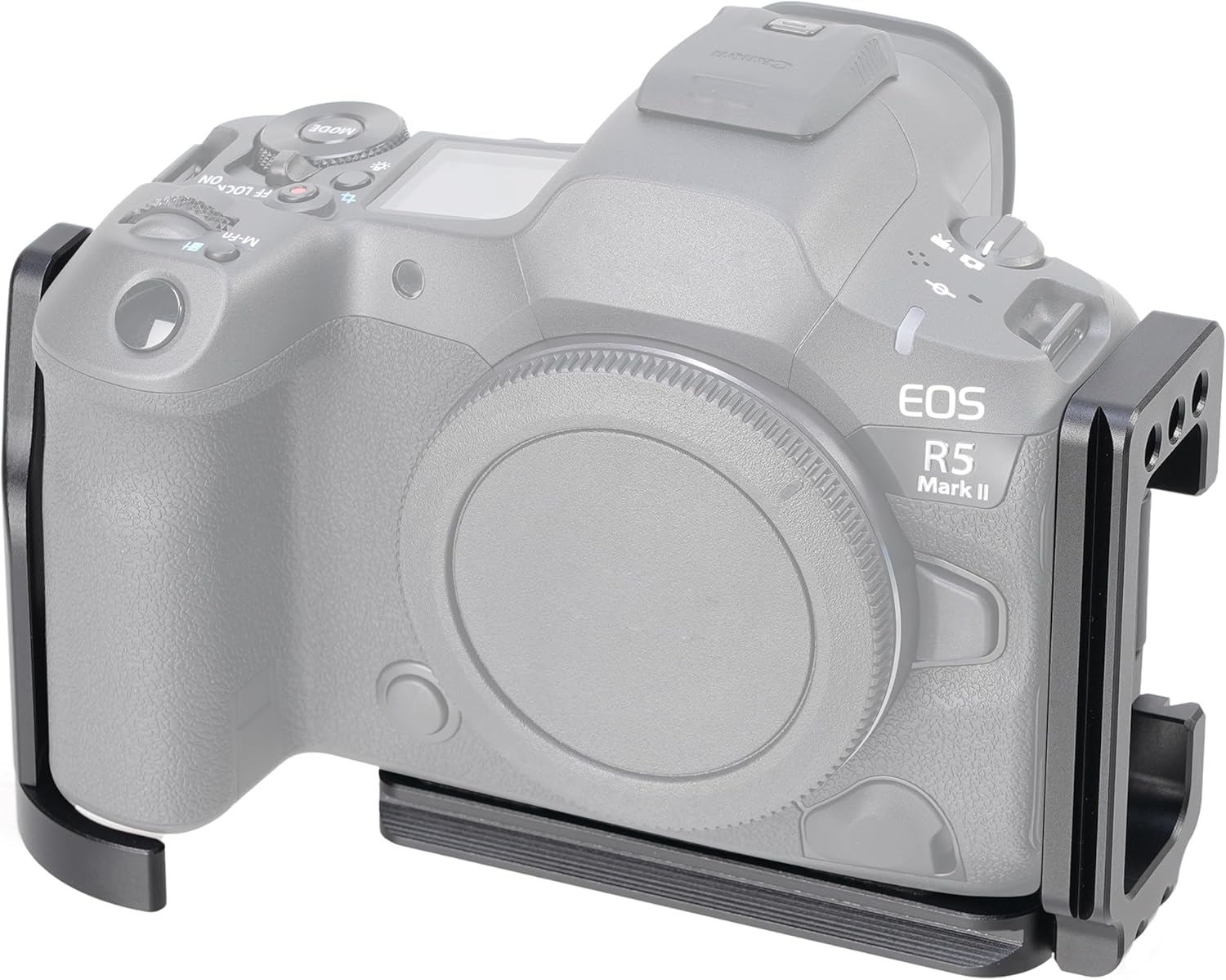 FOTGA R5II L-Bracket Handle, L-Shaped Handle with Vertical Quick Release Plate Mount for Canon EOS R5 Mark II Camera, Integrated Side Grip, Quick Release Plate Compatible with Arca Swiss image number 5