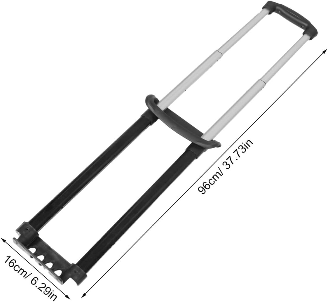 WATIIFUFU Aluminum Telescopic Suitcase Handle Replacement Luggage Trolley Extension Rod with Secure Lock Mechanism Heavy Duty Support Quick Installation for Travel Suitcases image number 5
