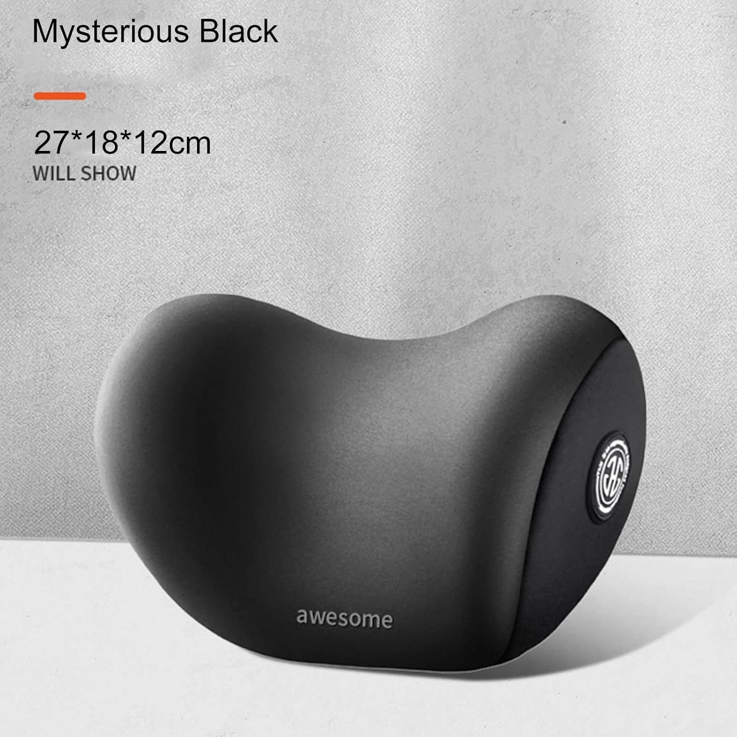 BLAZDEVE 2Pack Car Neck Cushion, Car Seat Headrest Made of Memory Foam with Adjustable Straps, Memory Foam and Breathable, Removable Cover, Suitable for Driving, Gaming, Office Seat (Black) image number 3