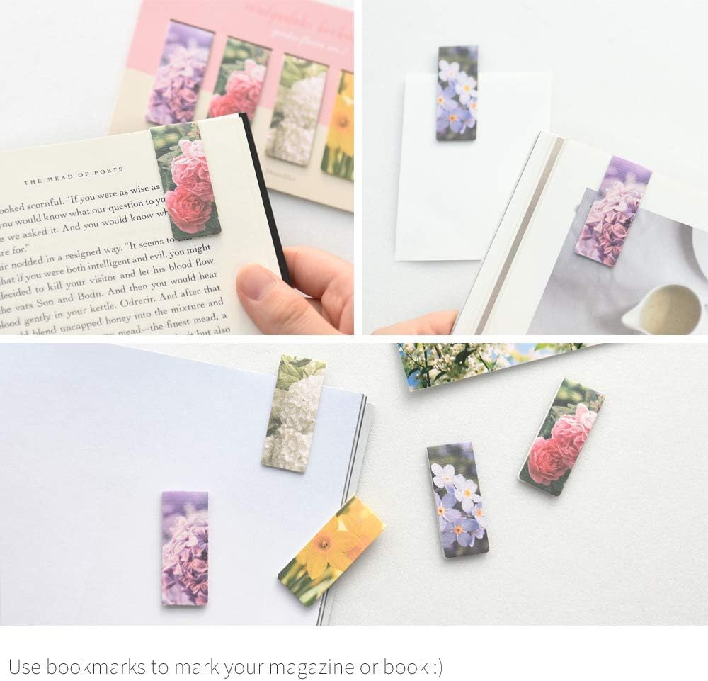 Monolike Magnetic Bookmarks Garden Flower, 10 Pieces image number 6