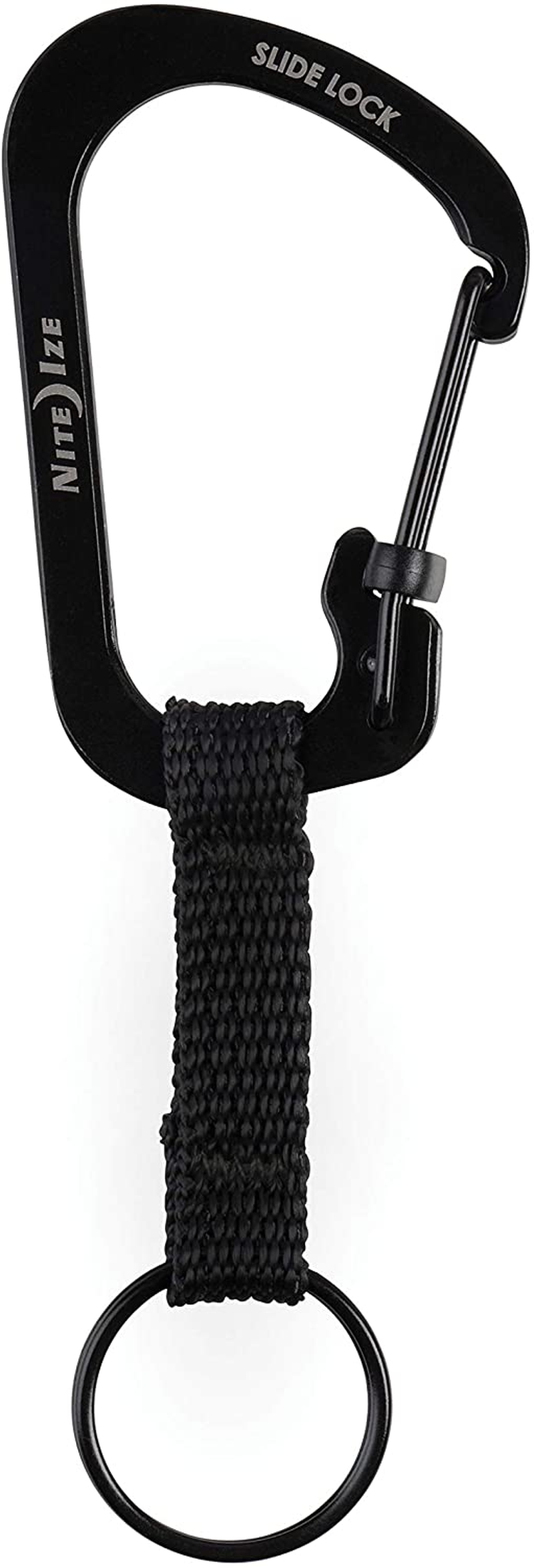 Nite IZE Slidelock Key Ring - Black