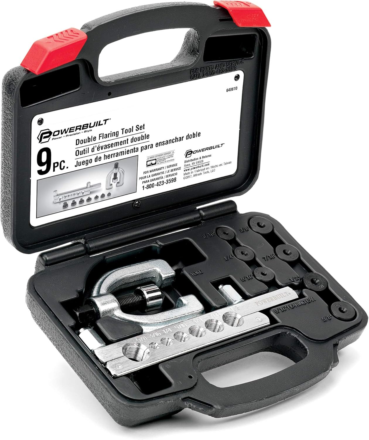 648610 9Pc Double Flaring Tool S image number 4