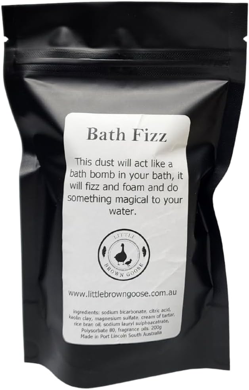 Little Brown Goose Marshmallow Bath Fizz 200 Grams - Our Bath Dust Packs Are like a Luxurious Bath Bombs/Bath Bomb image number 3