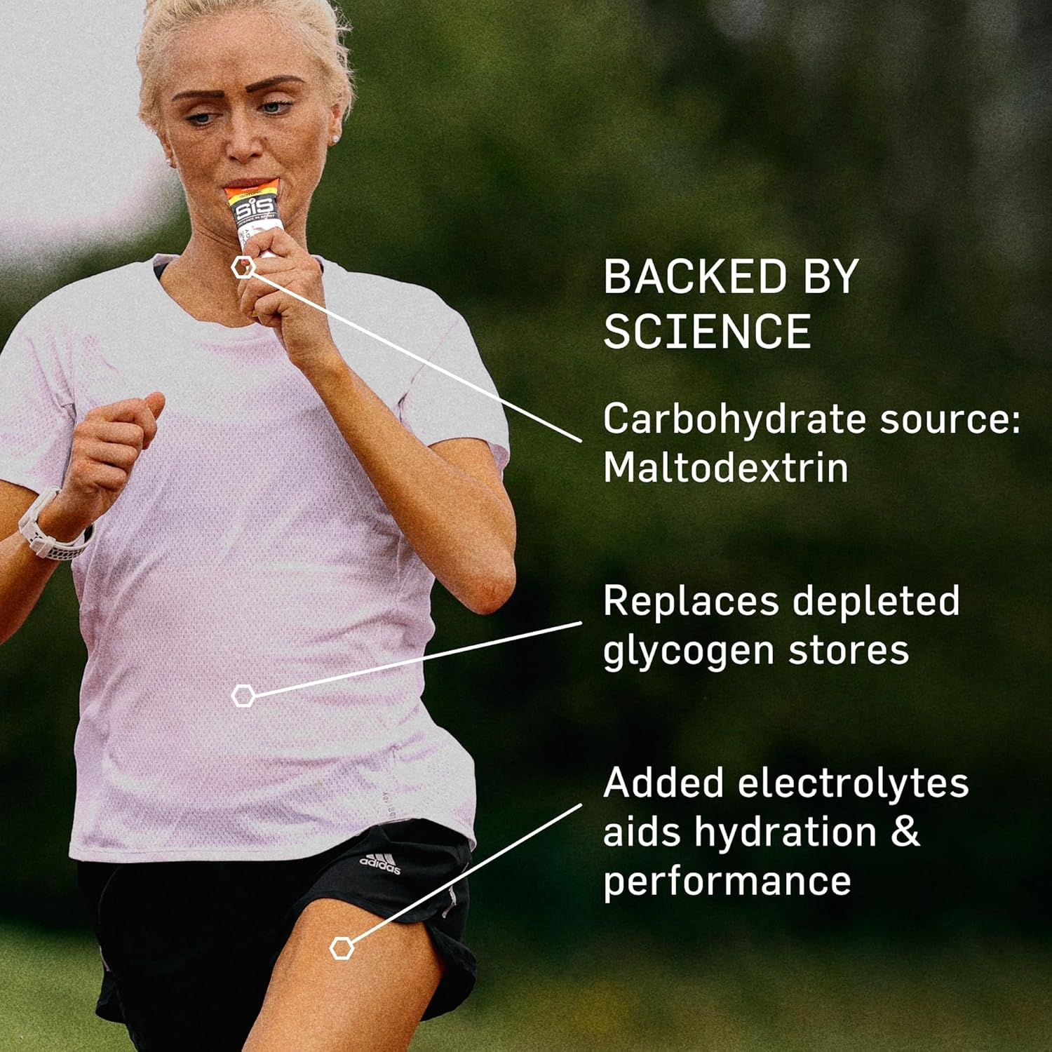 Science in Sport GO Isotonic Energy Gel with Electrolyte, Gels for Running/Cycling, Lemon & Lime, 60 Ml (30 Pack) image number 1