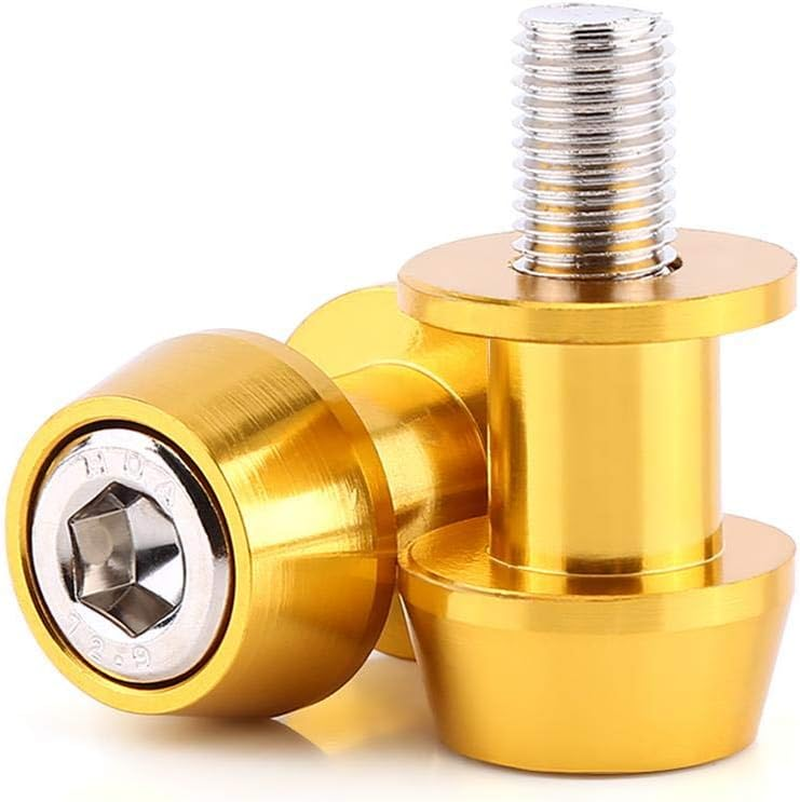 8/10Mm Swing Arm Spool Swingarm Bobbins, Sliders Stand, for Motorcycle Car(8Mm Black)