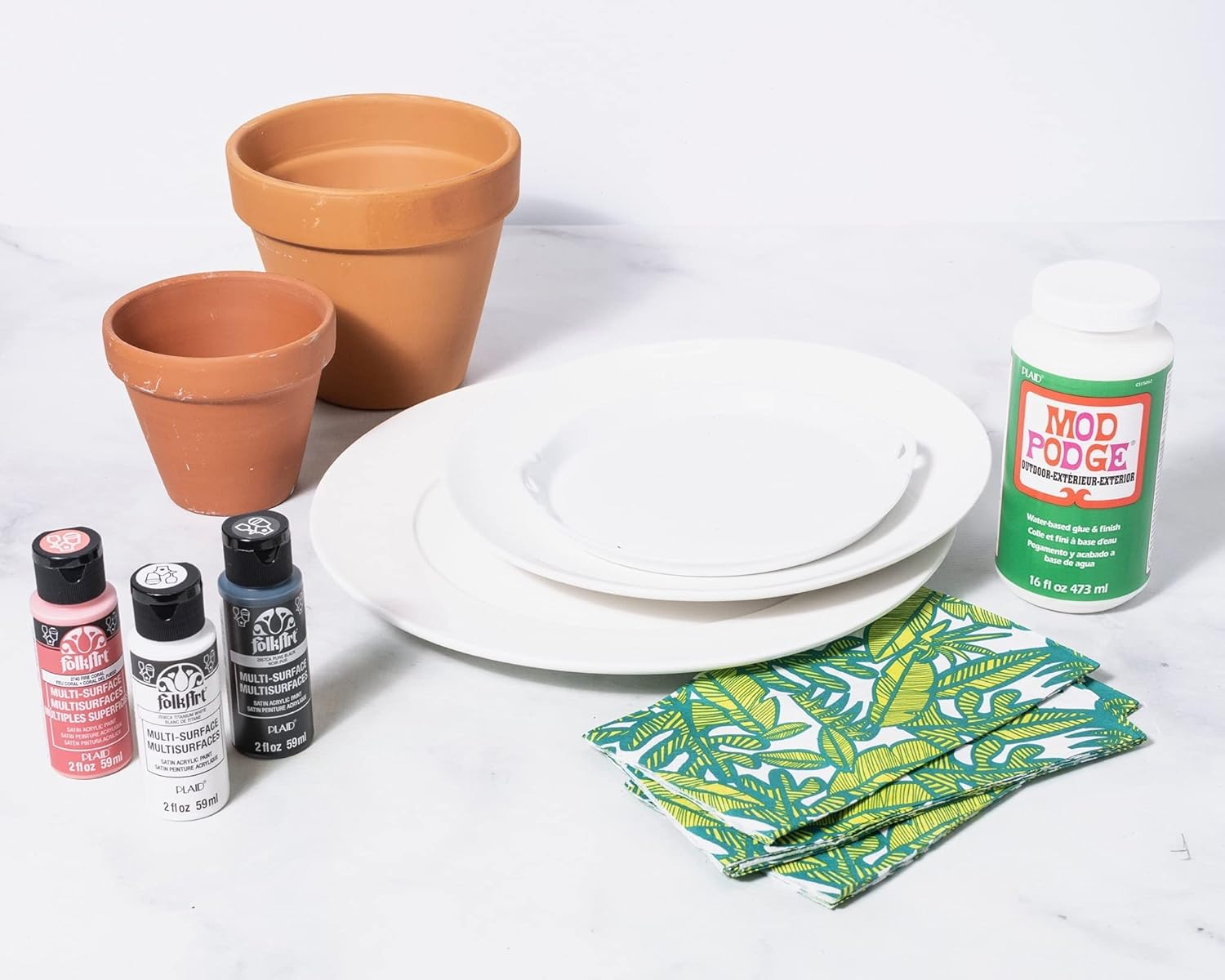 Mod Podge Waterbase Sealer, Glue and Finish for Use Outdoors (16-Ounces), White image number 4