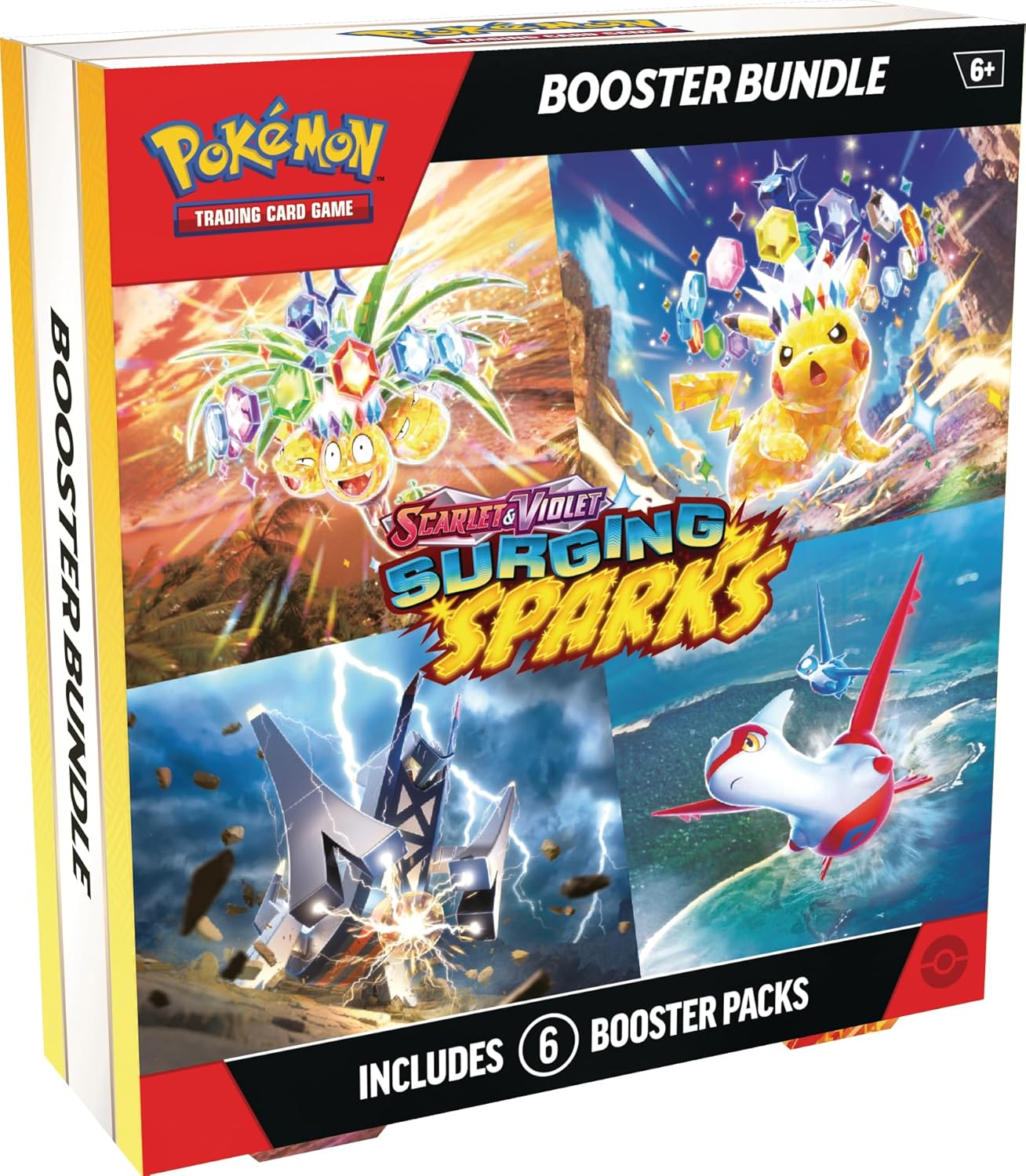 Pok&eacute;mon TCG: Scarlet and Violet - Surging Sparks Booster Bundle image number 1