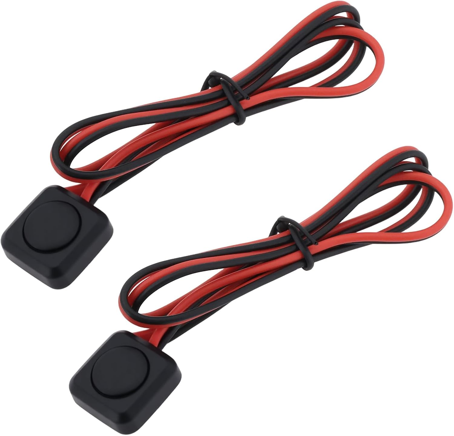 VGOL 2Pcs Momentary Switch 12V 24V Small Push Button Switch for Cars Electrical Applications DIY Projects, 50Cm Prewired image number 4