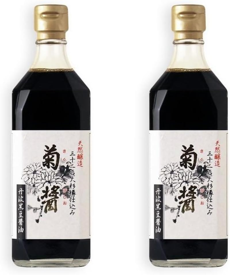 Yamaroku Japanese Shoyu Soy Sauce Kikubishio Mellow Soy Sauce - Value Pack of 500 Ml X2
