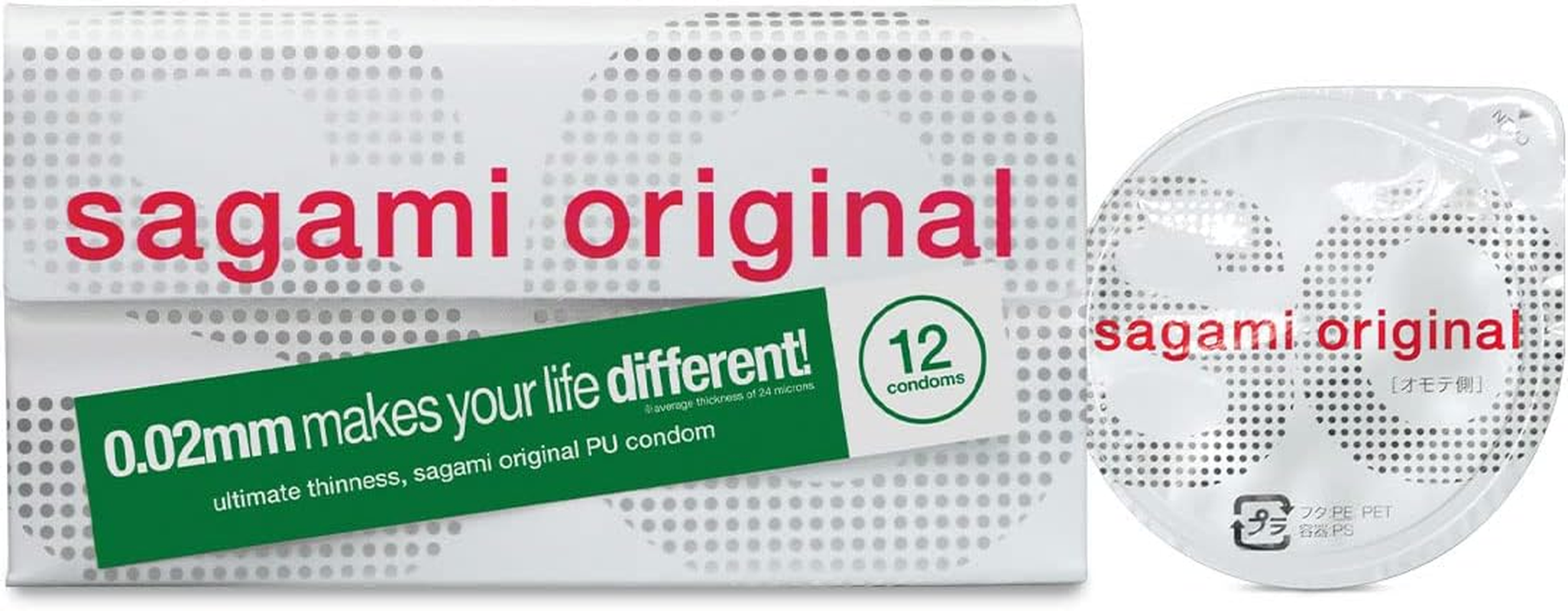 Sagami Original 0.02 12'S Pack PU Condom image number 4