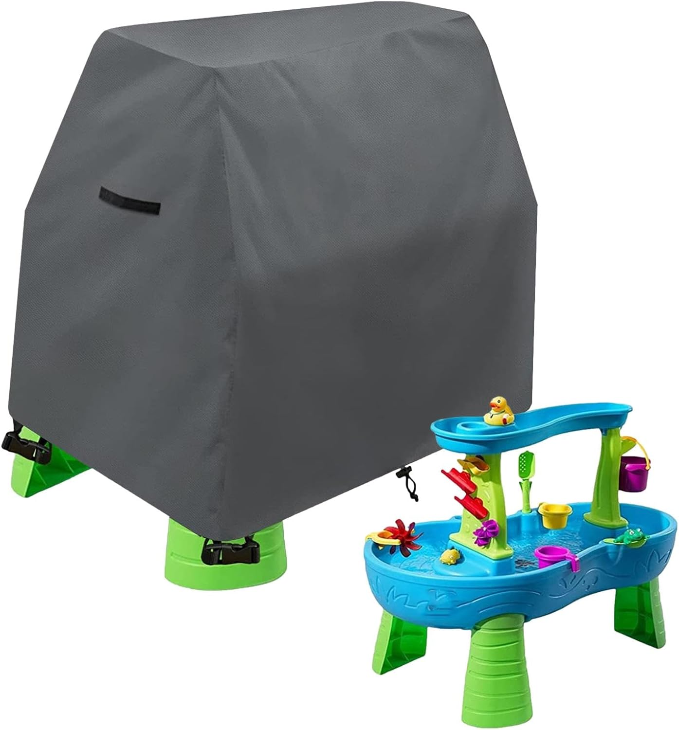 Step 2 Water Table Cover - Kids Water Table Cover, Splash Pond Water Play Table Cover | Kids Water Table Protector, Sun-Proof Waterproof Dustproof Outdoor Toys Cover for Children'S Water Toys